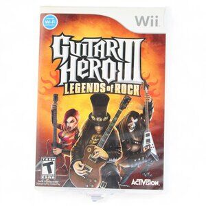 Guitar Hero III: Legends Of Rock Wii Game